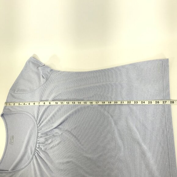 Eddie Bauer Travex Scoop Neck Tee Women's Plus 2XL Pinstripe Freedry Outdoor - Picture 8 of 11